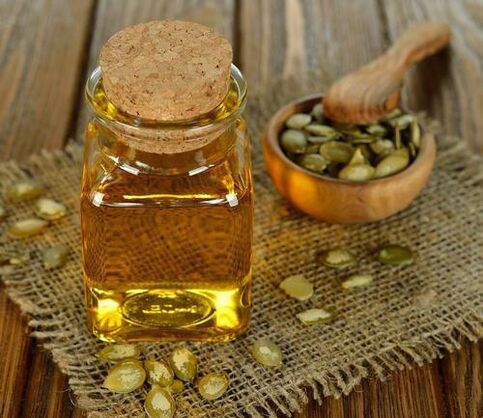 Las semillas de calabaza con aceite son eficaces contra la prostatitis